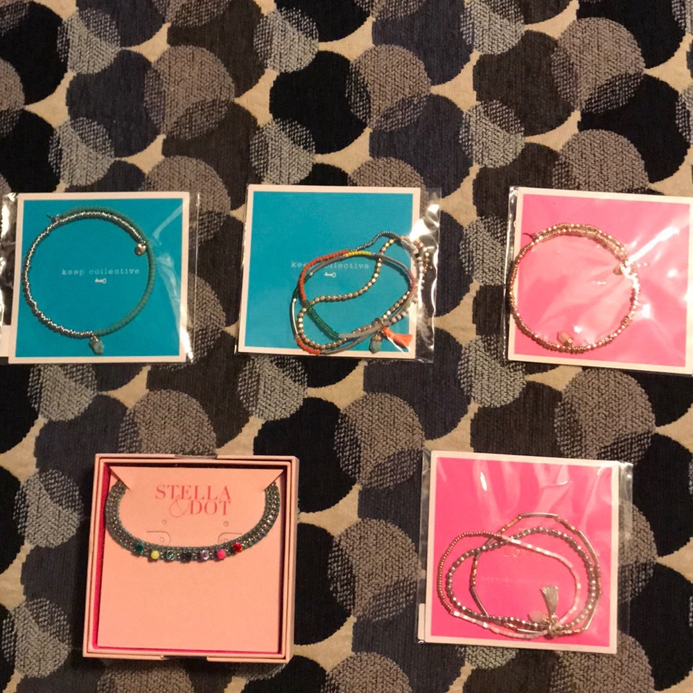 Stella & Dot Keep Collective bracelets $118